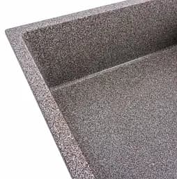Кухонна мийка Platinum 8650 DIAMOND матова мікс (SP000039166) - мініатюра 5