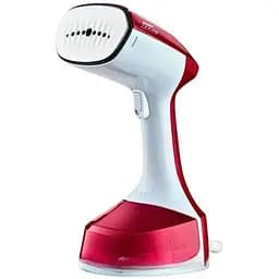 Вертикальний ручний відпарювач 0.2л парова праска для прасування одягу 2200Вт Zepline ZP-204 Біло-червоний