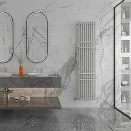 Радіатор з полицями Ideale Zeta 12 12/1800/548 білий, Білий - мініатюра 3