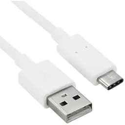 Кабель USB AM-Type-C M, 1.0м, білий