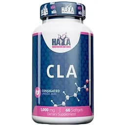 Кон'югована лінолева кислота Haya Labs CLA 1000 мг 60 гель капсул