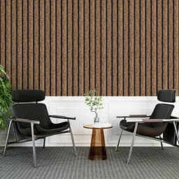 Рейка декоративна Wall Sticker PS 2900х120х12 мм Шоколадний мармур SW-00001754 - мініатюра 6