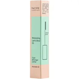 Зволожуюча олія для вій та брів Note Cosmetique Moisturizing Lash and Brow Oil 2.5 мл - мініатюра 3