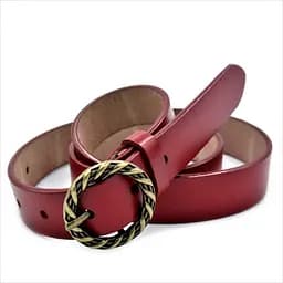 Ремінь шкіряний Weatro жіночий 105-115х3 см acs0013960 - мініатюра 2