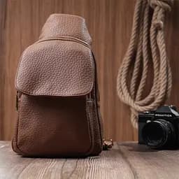 Жіноча сумка Vintage з однією лямкою через плече з великозернистої екошкіри 17х29х9 см sum0026945 - мініатюра 9