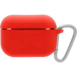 Чохол для навушників Blueo AirPods Pro Silicone Case+Carbine (Red) [49714]