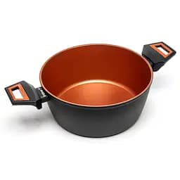 Каструля Hölmer кована з кришкою CR-1325-SBMCL Carrot 2,5 л (CR-1325-SBMCL Carrot) - мініатюра 5