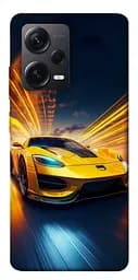 Чохол Demsky Yellow Porsche для Xiaomi Redmi Note 12 Pro+ 5G