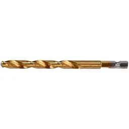 Сверло по металлу титановое Yato HSS-ТІN Ø=8 мм l=117 мм 6-гранным HEX-1/4» (YT-44768)