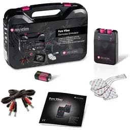 Електростимулятор Mystim Pure Vibes, 2 канали, 3 програми, механічні перемикачі