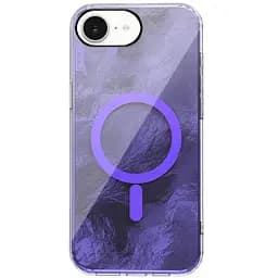 Чохол Epik TPU Shiny Mountain MagFit для Apple iPhone 16e 6.1 Purple