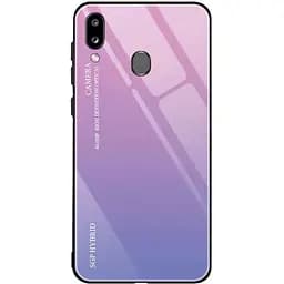 Чохол-бампер Primolux Gradient Glass для Samsung Galaxy A40 2019 (SMA405) Pink - мініатюра 2