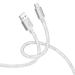 Кабель Borofone BX95 USB для Type-C 1 м серебристый