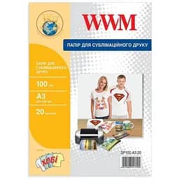 Папір WWM A3 Sublimation (SP100.A3.20)