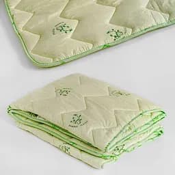 Ковдра "бамбук" стьобана мікрофібра, силіконізоване волокно, 90х120 см "homefort"