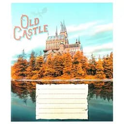 Зошит загальний "Старі замки" Leader 048-600179L-1 у лінію, 48 аркушів (959060)