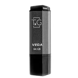 Флеш-накопичувач USB 64GB T&G 121 Vega Series Grey (TG121-64GBGY) - мініатюра 2
