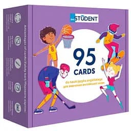 Настольная игра English Student Карточки для изучения английского языка согласно программе МОН English Student. Спорт и досуг + аудио (укр.) (591225924)