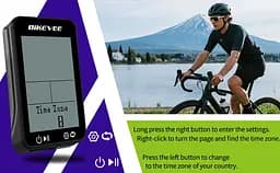 Велокомп'ютер GPS BKV-310 IPX7 LCD-2.4" підсвітка екрана (16 функцій) - мініатюра 6