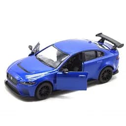 Машинка инерционная "Jaguar XE SV Project 8" KT5416W масштаб 1:36 Синий