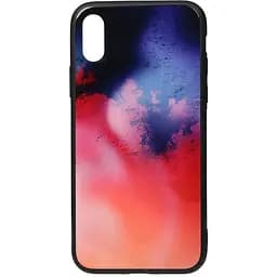 Чохол-накладка Toto Print Glass Space Case Apple iPhone X/XS Candy