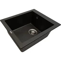 Кам'яна мийка Ventolux Amore Graphit Quartz 500x410x190 мм