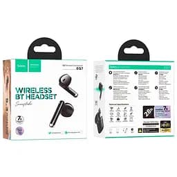 Навушники Hoco Snowflake true wireless BT headset EQ7 BT5.3, 40/300mAh, 7h - мініатюра 3
