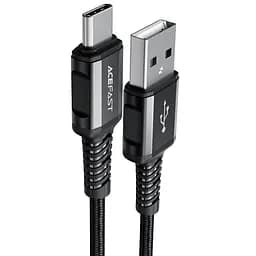 Дата кабель Acefast C1-04 USB to Type-C 3A (1.2m) Black