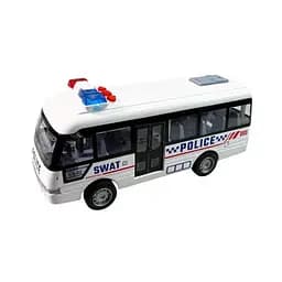Дитячий інерційний автобус YG Toys YM-9906F(White) 19х6,5х8 см