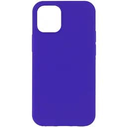 Чохол Epik Silicone Case Full Protective AA NO LOGO для Apple iPhone 15 Plus 6.7 Фіолетовий/Ultra Violet