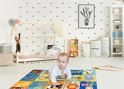 Килимок антиковзаючий Fisher-Price Граємо та навчаємось, 160х100 см (FP-PC002) - мініатюра 3