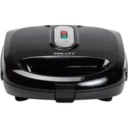 Электрогриль мультимейкер Sokany SK-908 6в1 со съемными формами 750 Вт