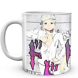 Кружка GeekLand The Promised Neverland Обещанный Неверленд Норман Эмма Рэй jojo pose NV 02.450 330 мл белая