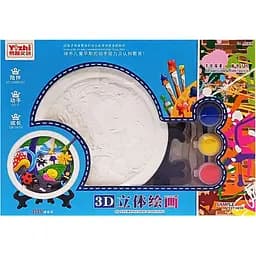 Набір для творчості Bambi Гіпсова розмальовка Комахи тарілка 11.5 см на підставці KG8126-3  