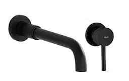 Змішувач для умивальника Rea Lungo Long+Box прихованого монтажу black matt REA-B0371 Чорний матовий