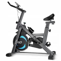 Велотренажер спінінговий (спінбайк) 4FIZJO Ultra SBIKE02 Black/Blue (P-5905973401647)