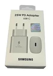 Мережевий зарядний пристрій Samsung TA800 25W High c0py Білий - мініатюра 3