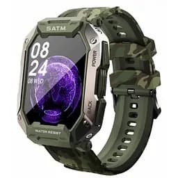Смарт-годинник Uwatch C20 Green Camouflage