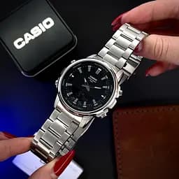Чоловічий годинник Casio AMW-880D-1A Сріблястий ( AT1141-0221 ) - мініатюра 5