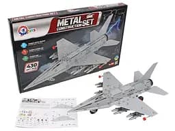 Конструктор металевий Винищувач F-16, ТехноК (9598), 430 дет.