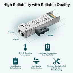 Трансивер TP-Link SFP+ TP-Link SM5110-SR 10GBase-SR MM 300m LC - мініатюра 2