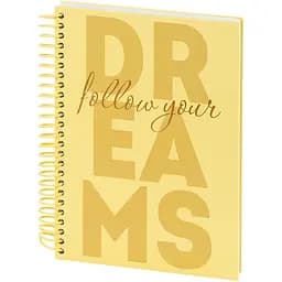 Блокнот А5 Axent Dreams на спіралі тверда обкладинка 120 аркушів клітка (8464-4-A) - мініатюра 2