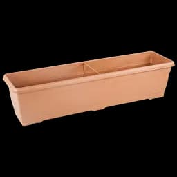 Горщик для квітів Serinova балконний Villa, 14 л, теракотовий (V630-Kiremit)