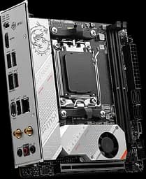 Материнська плата MSI B650I MPG Edge Wi-Fi Socket AM5 (MPG B650I EDGE WIFI) Б/В - мініатюра 2