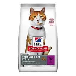 Сухий корм Hill's SP Adult Sterilised Cat Duck для дорослих стерилізованих котів, з качкою, 3 кг