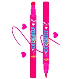 Підводка-штамп для макіяжу обличчя та тіла 7 Days Extremely chick UVglow Neon, відтінок 701 Pink heart, 2 мл (6955050900012)