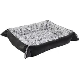 Лежак Природа Transformer №2 54х66х20 см сіро-чорний