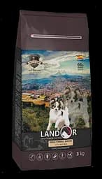 Сухий корм Landor SMALL Breed DUCK & RICE 3кг для дорослих собак дрібних порід з качкою