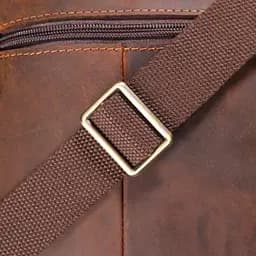 Чоловіча шкіряна сумка Vintage 18х20х5 см sum0022404 - мініатюра 9