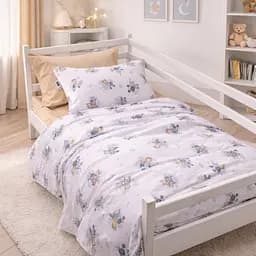 Комплект постільної білизни MirSon бязь Tiny Pilot 2x160x220 см (2200012571255)